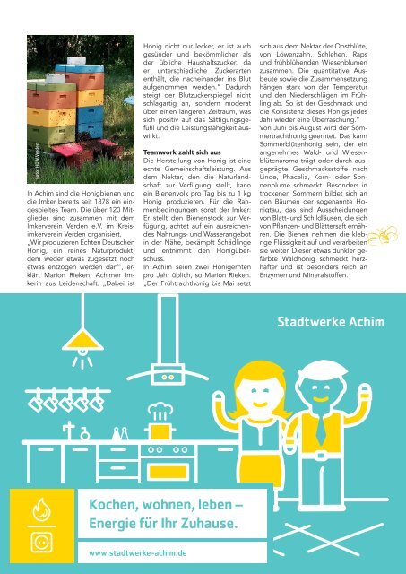 Achimer Spezialität – Das Genussmagazin