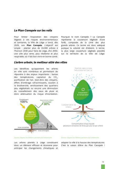 Plan Canopée - Ville de Liège