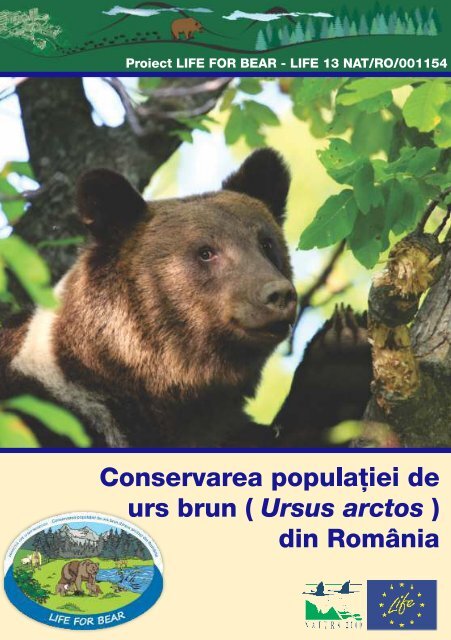 Brosura promovare proiect LIFE FOR BEAR