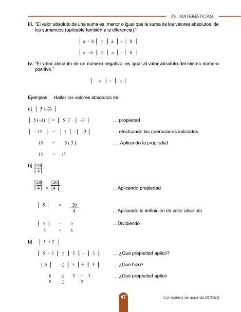 Libro del Estudiante Matemáticas 7mo
