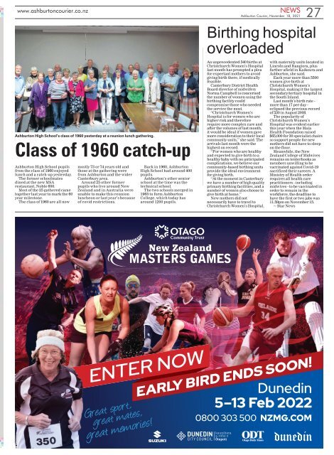 Ashburton Courier: November 18, 2021