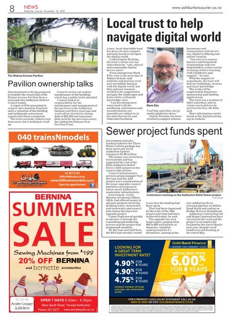 Ashburton Courier: November 18, 2021