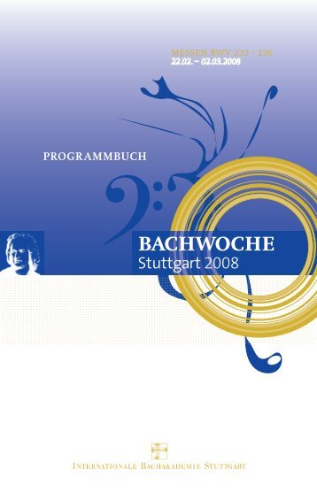 einführung - Bach Cantatas