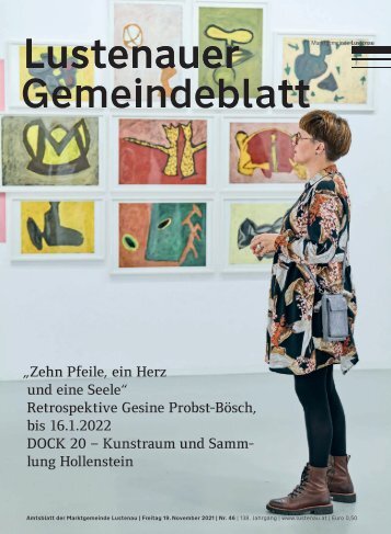 Lustenauer Gemeindeblatt Nr. 46 | Freitag 19. November 2021