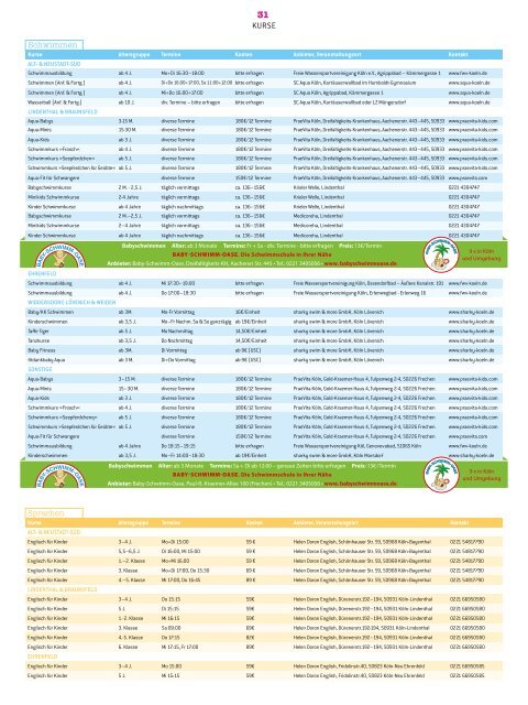 Rheinkind Dezember, Januar, Februar 2021/2022