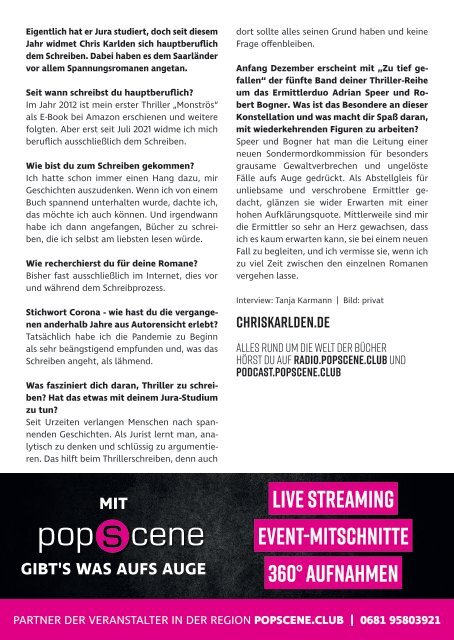 POPSCENE Dezember 12/21