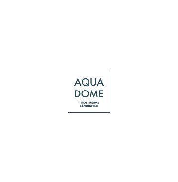 AQUA DOME Imagefolder Hotel 2019