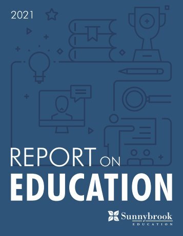 Report on Education 2021 - Sunnybrook Health Sciences Centre