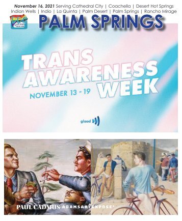 Nov 17th, Palm Springs gay guide magazine 