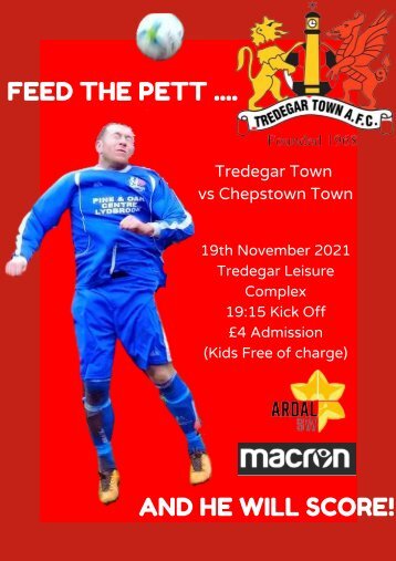 Tredegar v Chepstow