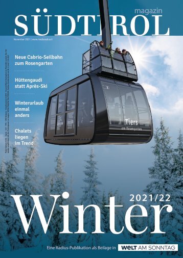 Südtirol Magazin Winter 2021/22 - WamS