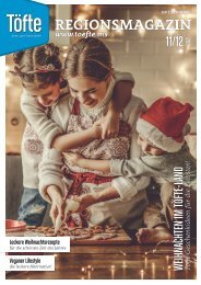 Töfte Regionsmagazin 12/2021 - Weihnachtszeit im Töfte-Land