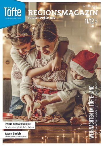 Töfte Regionsmagazin 12/2021 - Weihnachtszeit im Töfte-Land