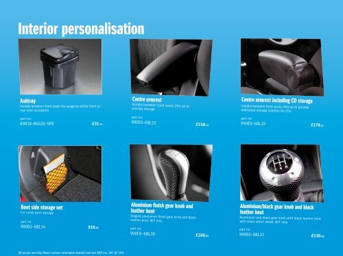 Swift Accessory brochure 2012 - Suzuki