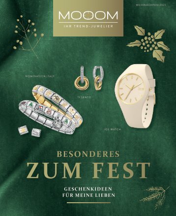 Weihnachtsjournal von MOOOM - Ihr Trendjuwelier