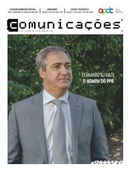 COMUNICAÇÕES 240  -  Fernando Alfaiate: o homem do PRR