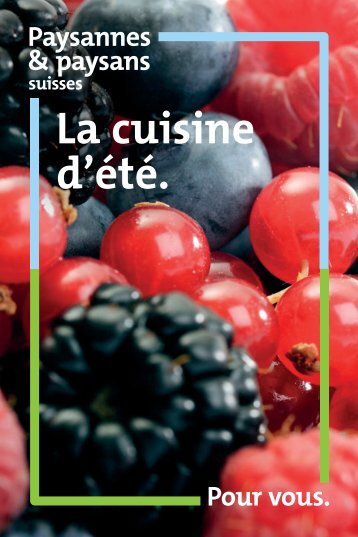 La cuisine d'été