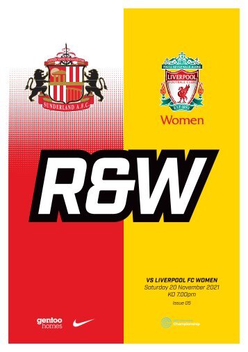 Red & White Issue 05 - SAFC Ladies vs Liverpool Women