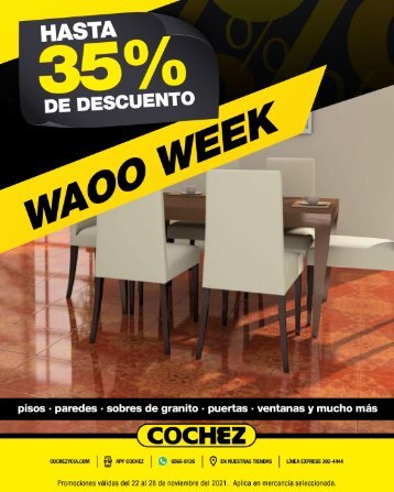 Descuento Waao Week Cochez