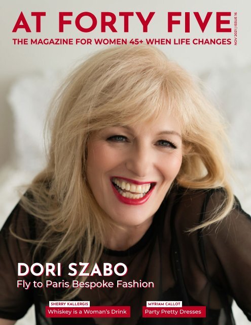 Dori Szabo: Fly To Paris Fashion AT FORTY FIVE Magazine Issue 2021 16