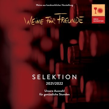 Weine fuer Freunde Selektion 21/22