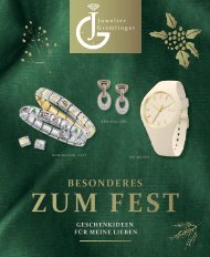 Weihnachtsjournal Juwelier Gramlinger 2021
