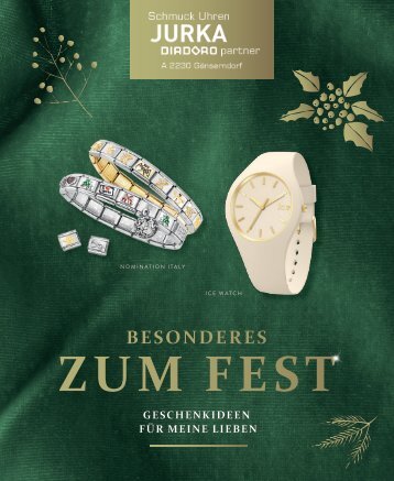 Weihnachtsjournal Schmuck & Uhren JURKA 2021