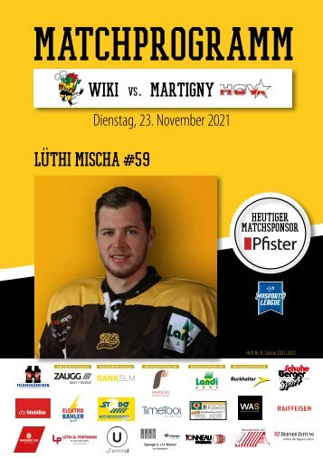 Matchprogramm