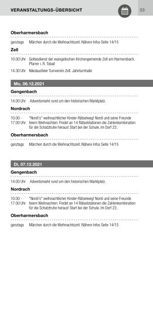 Schwarzwald-Heftli Ausgabe 3: Dezember 2021 - Januar 2022