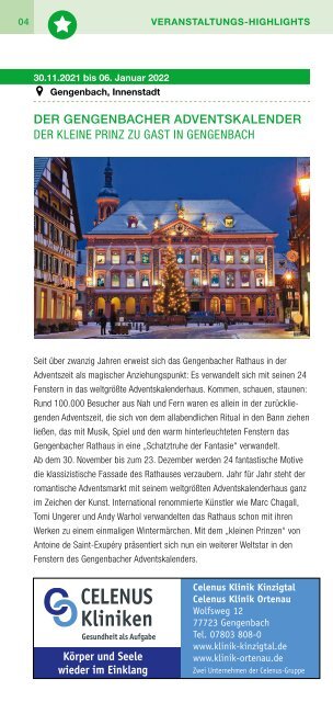 Schwarzwald-Heftli Ausgabe 3: Dezember 2021 - Januar 2022