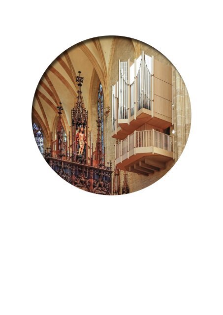 Festschrift zur Einweihung der neuen Kuhn-Orgel im Chorraum des Ulmer Münsters 2021