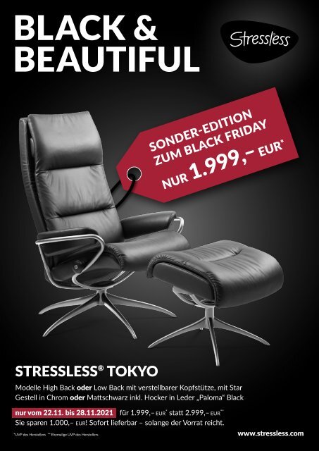 Janz Stressless® Black Week