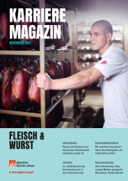 Karrieremagazin Fleisch&Wurst 2021