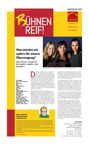 Buehnenreif - Nov. 2021 - Ausgabe MG