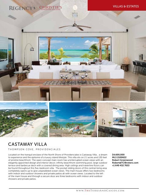 Turks & Caicos Islands Real Estate Winter/Spring 2021/22