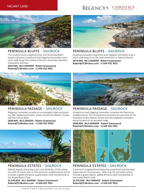 Turks & Caicos Islands Real Estate Winter/Spring 2021/22