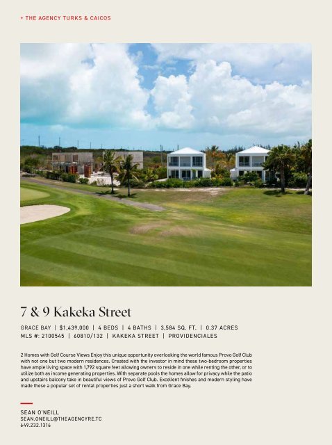 Turks & Caicos Islands Real Estate Winter/Spring 2021/22