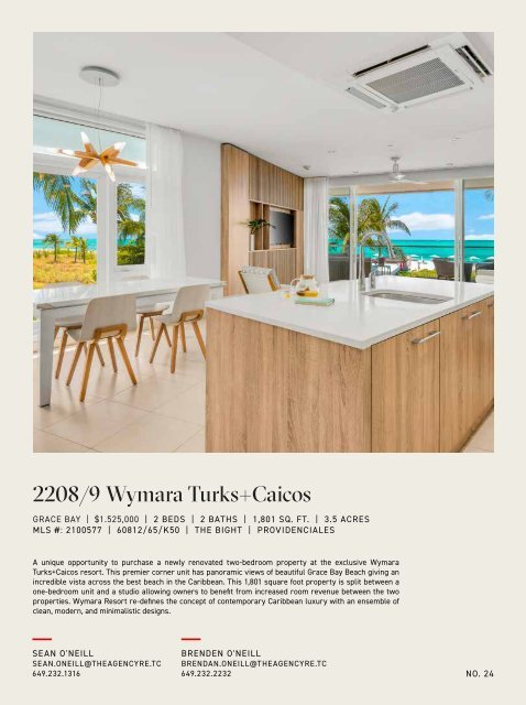 Turks & Caicos Islands Real Estate Winter/Spring 2021/22