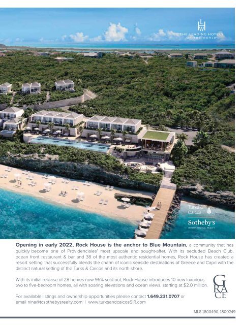 Turks & Caicos Islands Real Estate Winter/Spring 2021/22