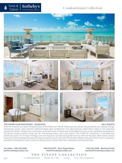 Turks & Caicos Islands Real Estate Winter/Spring 2021/22