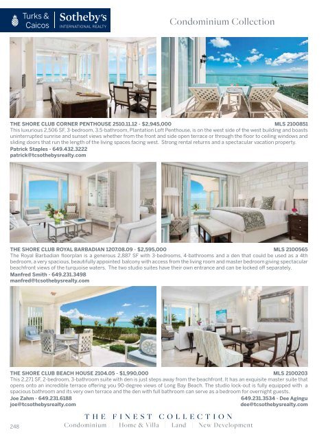 Turks & Caicos Islands Real Estate Winter/Spring 2021/22