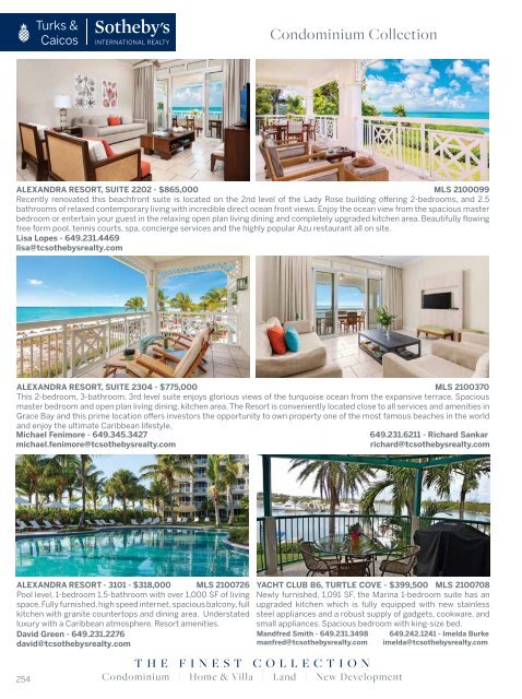 Turks & Caicos Islands Real Estate Winter/Spring 2021/22