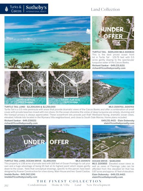 Turks & Caicos Islands Real Estate Winter/Spring 2021/22