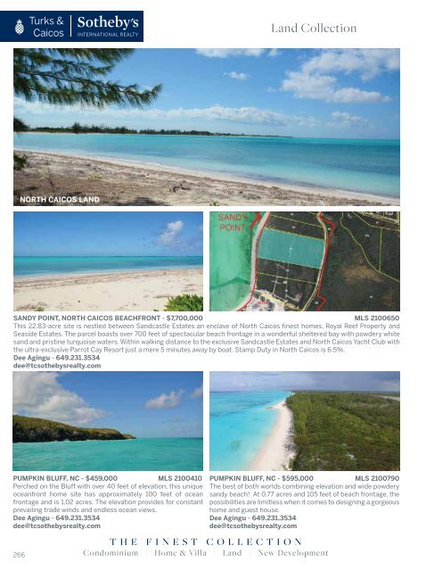 Turks & Caicos Islands Real Estate Winter/Spring 2021/22