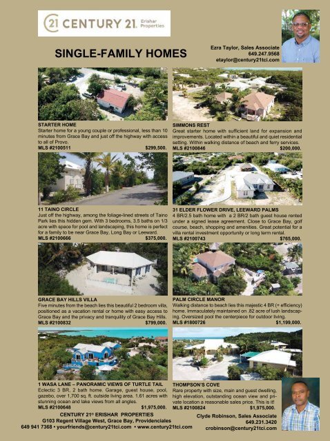 Turks & Caicos Islands Real Estate Winter/Spring 2021/22