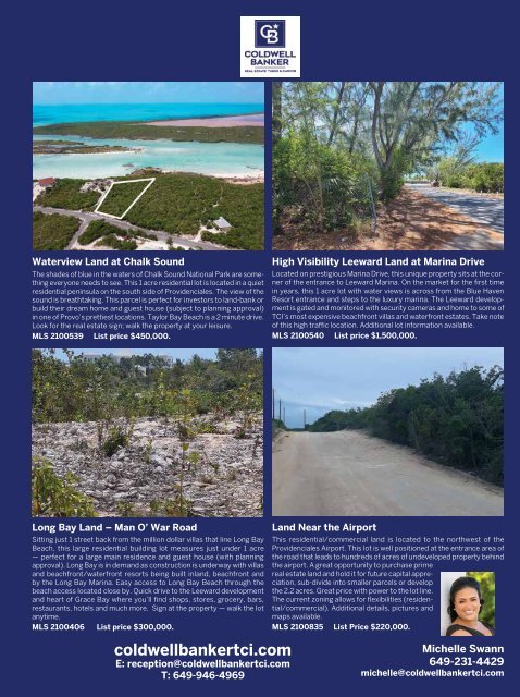 Turks & Caicos Islands Real Estate Winter/Spring 2021/22