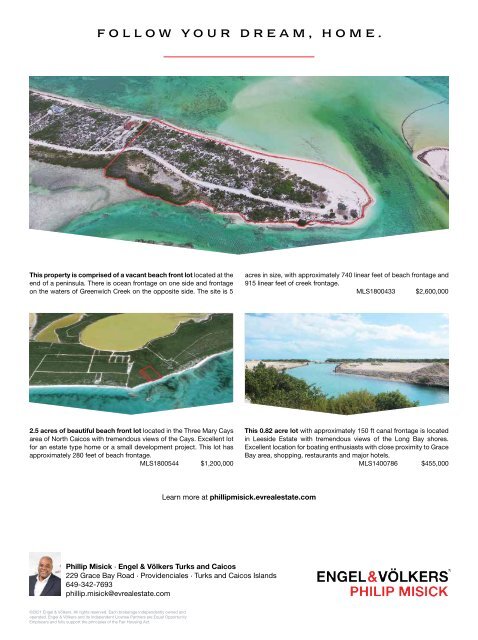 Turks & Caicos Islands Real Estate Winter/Spring 2021/22