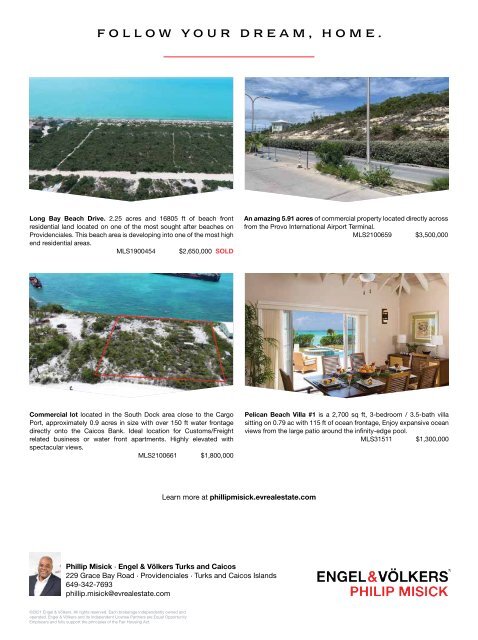 Turks & Caicos Islands Real Estate Winter/Spring 2021/22