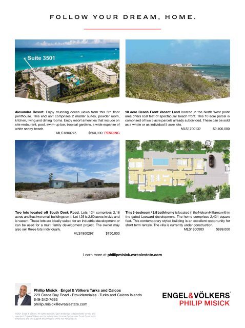 Turks & Caicos Islands Real Estate Winter/Spring 2021/22