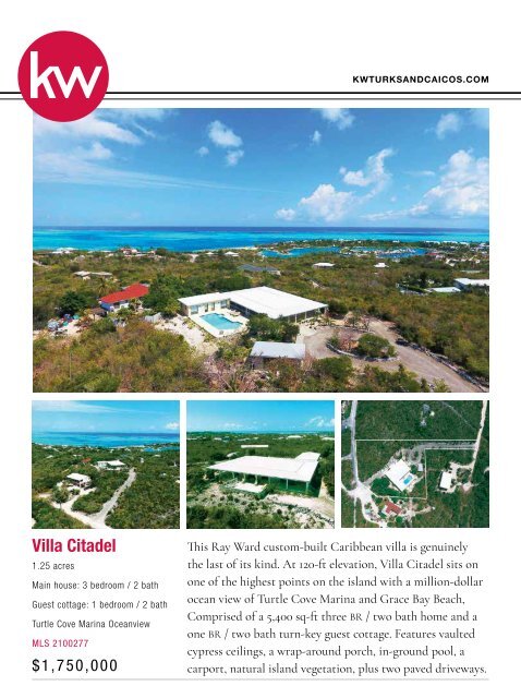 Turks & Caicos Islands Real Estate Winter/Spring 2021/22